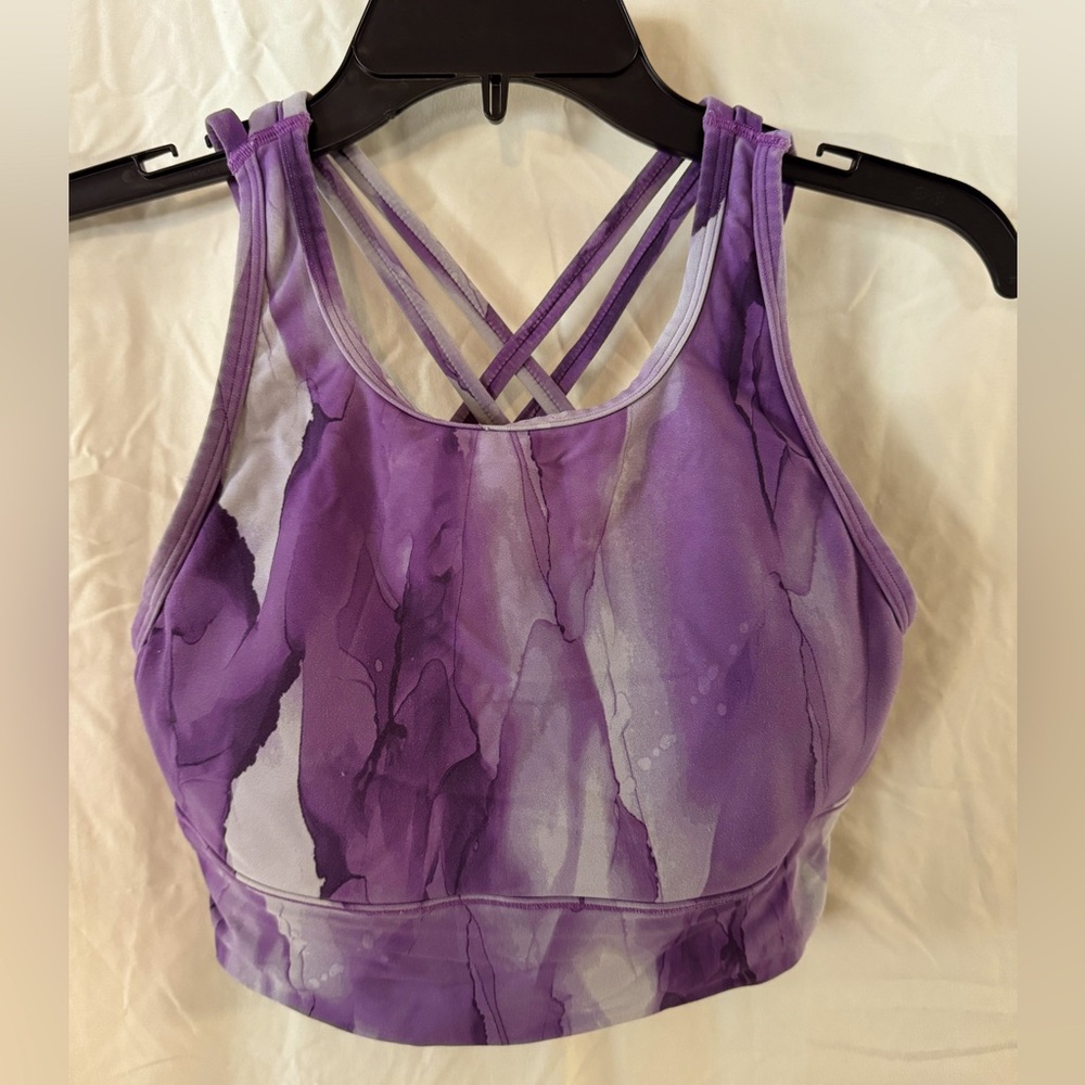 Purple Marble Sports Bra bundle of 3